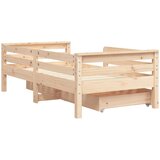  Okvir za dječji krevet s ladicama 70x140 cm od masivne borovine | shoptok.hr