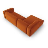 Cosmopolitan Design Narančasta baršunasti kutna garnitura Mackay – | shoptok.hr