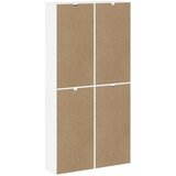  Bočni ormarići 4 kom ODDA bijeli 40x24x79 cm puno drvo bor | shoptok.hr