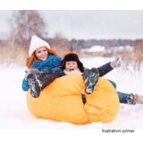 Kondela Napihljiva vreča za sedenje/ležanje, oranžna, LEBAG | Shoptok.si