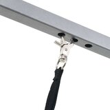 vidaXL Prenosna miza za nego psov s kolesci, (20813028) | Shoptok.si