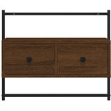 TV ormarić zidni boja hrasta 60,5x30x51 cm konstruirano drvo | Eponuda.com