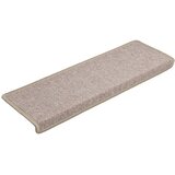  Prostirke za stepenice 15 kom 65x21x4 cm taupe pravokutni rub | shoptok.hr