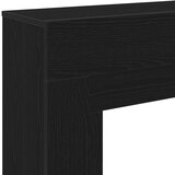  Okvir za kamin crni hrast 100x30x87,5 cm inženjerski drvo | shoptok.hr