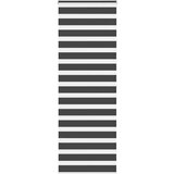vidaXL Zavjesa zebra crna 85x200 cm širina tkanine 80,9 cm poliester Cijene