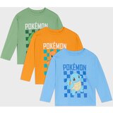 Sinsay Paket od 3 majica s dugim rukavima Pokémon | shoptok.hr