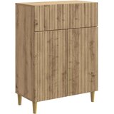  Kreveta Hrast artisan 66 x 34 5 x 90 cm Konstruirano drvo - Hrast artisan | shoptok.hr