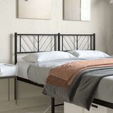  Metalno uzglavlje crno 135 cm Cijene