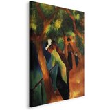  Slika - August Macke – Sunny Path 80x120 Standard | shoptok.hr