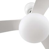 Faro 34363WT-11L - plafonski ventilator OUTWOOD L 1xE27/15W/230V, bela, prečnik 150 cm, WT, IP44 + sa daljinskim upravljačem | Eponuda.com
