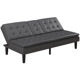 Støraa Siva sklopiva sofa od imitacije kože 191 cm Maine – | shoptok.hr