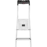 Hailo Aluminijasta dvokraka lestev s stopnicami StandardLine L60, nosilnost 150 kg, 8 stopnic | Shoptok.si