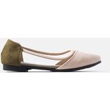 Gemre Suede children's ballet flats Kortes pink-green Cijene