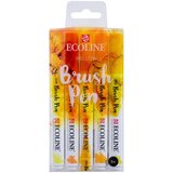  Akvarelna pisala Ecoline Brush Pen Yellow | Komplet 5 kosov RABLJENO Cene