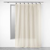 Douceur d intérieur Voile zavese PANNEAU A ANNEAUX 140 x 240 CM VOILE TISSE LINKA NATUREL Bela Cene