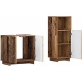  Set ormarića za kupaonicu 2 kom. Staro drvo Prerađeno drvo | shoptok.hr