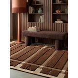 Asiatic Carpets Rjava/bež ročno tkana volnena preproga 120x170 cm &amp;ndash; Slike
