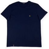 Organic Monkey T-Shirt Puzzlematic - Navy Plava Cijene