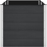  Povišena vrtna gredica Crna 200 x 100 x 91 cm | Eponuda.com