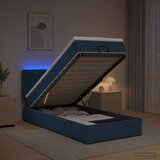  od pjene s madracem i LED-om Plava 90 x 200 cm Tkanina | shoptok.hr