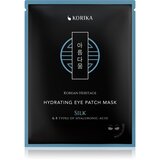 KORIKA Korean Heritage Silk & 8 Types of Hyaluronic Acid Hydrating Eye Patch Mask vlažilna maska za predel okoli oči 2 kos Cene