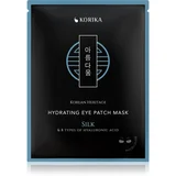 KORIKA Korean Heritage Silk & 8 Types of Hyaluronic Acid Hydrating Eye Patch Mask vlažilna maska za predel okoli oči 2 kos
