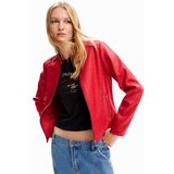 Desigual Prehodna jakna rdeča | Shoptok.si