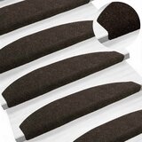  Samoljepljivi stepenasti ulošci Polukružni 15 pcs Tamno smeđa | Eponuda.com