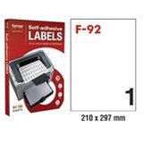  NALJEPNICA 210X297 FORNAX F-92 ,100/1 Cijene