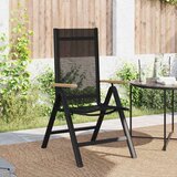 Ležaljke u vrtu 2 pcs Crna 58 x 73 x 111 5 cm Tekstilen | shoptok.hr