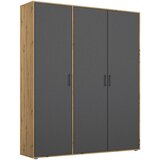 Modern Living Omara S Klasičnimi Vrati Voyager, Barva Hrasta, Siva | Shoptok.si