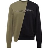 Tommy Remixed Majica temno modra / oliva / črna / bela | Shoptok.si