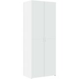 vidaXL Ormarić za pohranu bijeli 70 x 42,5 x 225 cm konstruirano drvo | shoptok.hr