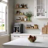 RICHER HOUSE 2x 60 cm stenski polici v lesenem videzu | Shoptok.si