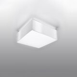 Nice Lamps bela stropna svetilka 25x25 cm mitra – | Shoptok.si