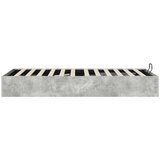  Otoman krevet s pohranom Beton 193 x 120 x 25 cm Iverica | shoptok.hr