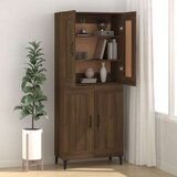  Komoda boja smeđeg hrasta 69 5x34x90 cm od konstruiranog drva | shoptok.hr