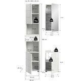 MID.YOU kopalnica vira, bela, 4-Delna | Shoptok.si