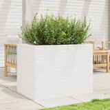  Vrtna sadilica bijela 90x60x68,5 cm od masivne borovine | Eponuda.com