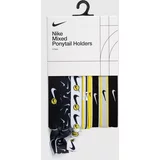 Nike Elastike za lase 9-pack črna barva