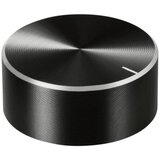 TRU COMPONENTS TC-11696524 okretni gumb s gumbom za obilježavanje crna (Ø x V) 40 mm x 17 mm aluminij, plastika 1 St. | Eponuda.ba