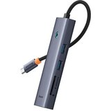 Baseus HUB priklopna postaja 2xUSB 3.0+1xPD 100W+RJ45+SD/TF3.0, 1xC-HDMI 4K 30Hz Cene