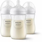 Philips Natural Response Baby Bottle steklenička za dojenčke 1 m+ 3x260 ml