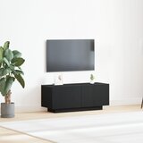 vidaXL Nočna omarica Črna Oreh cm Inženirski les, (22008142) | Shoptok.si