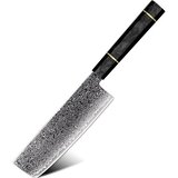 IZMAEL Damaskast kuhinjski nož TS-37450 - Nakiri / Črna | Shoptok.si