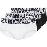 Karl Lagerfeld Boksarice črna / bela