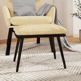  Tabure krem 45x29,5x35 cm od tkanine i umjetne kože | shoptok.hr