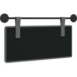  Držeće uzglavlje Zidne Tamno siva 90 x 55 x 5 cm tkanina - Tamno siva 80 cm bez LED | shoptok.hr