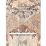 Hanse Home Svijetlo plavi/bež obostrani/ručno rađen vunen tepih 160x230 cm Kamal Dune – Nouristan | shoptok.hr