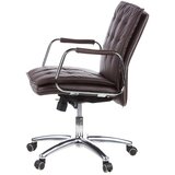 MID.YOU Vrtljiv Stol Villa 10, Rjava | Shoptok.si